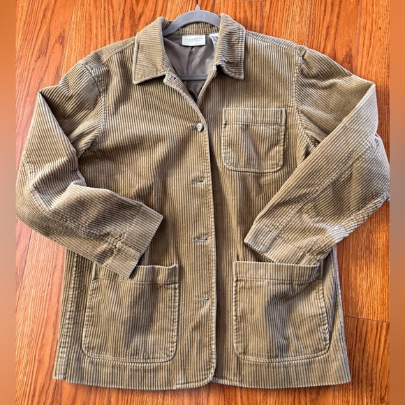Liz Claiborne Jackets & Blazers - MINIMALIST CORDUROY JACKET by LIZ CLAIBORNE